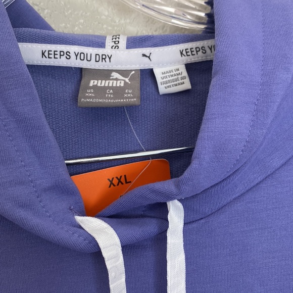 Puma Women's Lightweight Crop Hoodie XXL - Picture 4 of 5